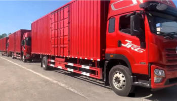 奮勇拼搏，玉柴物流集團(tuán)廣州通達(dá)機(jī)電成功拿下14臺(tái)大單橋快遞車訂單